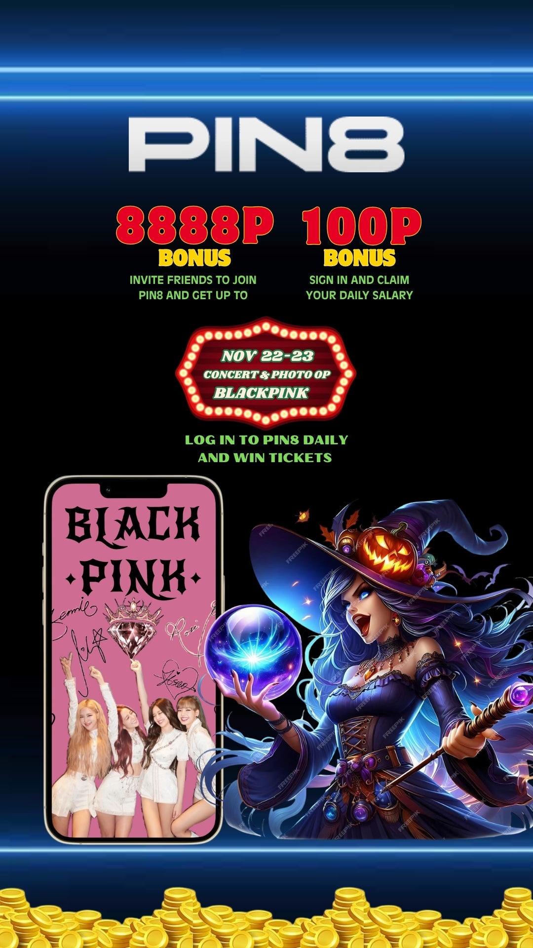 PIN8VIPVIP REWARDCENTER